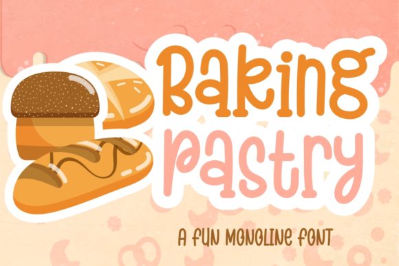 Baking Pastry: A Cute Handwritten Font