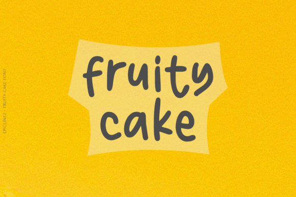 Fruity Cake Font Review