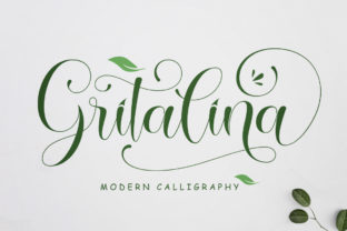 Gritalina: A Handwritten Font for Elegant Design