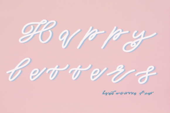 Happy Letters Font for Elegant Design