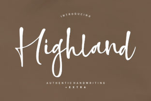 Highland: A Script Font for Modern Web Design