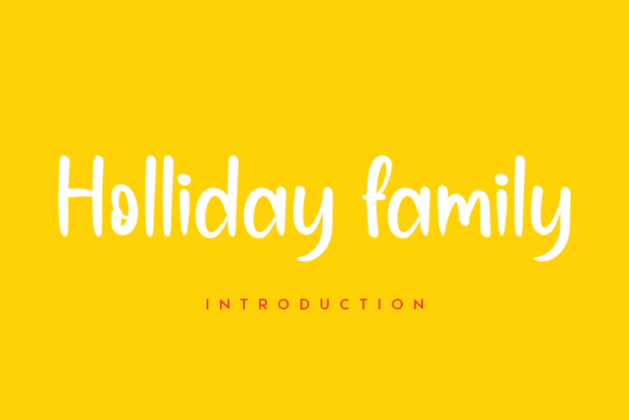 Holliday Family Font: Elegant Script for Creative Makers