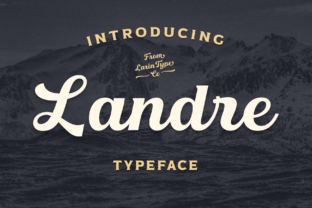 Landre: A Stylish Handwritten Font