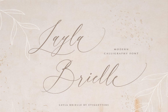 Layla Brielle: A Flowing Script for Web Design