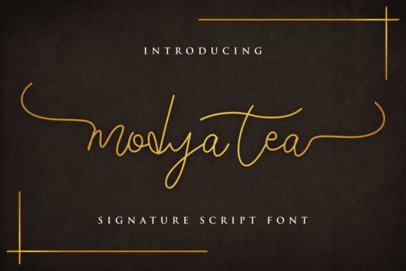 Modya Tea: A Flowing Script for Creative Brands