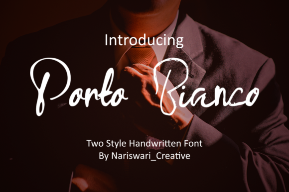 Porto Bianco: Elegant Script Font
