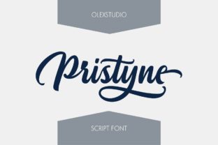 Pristyne: A Script Font for Elegant Branding