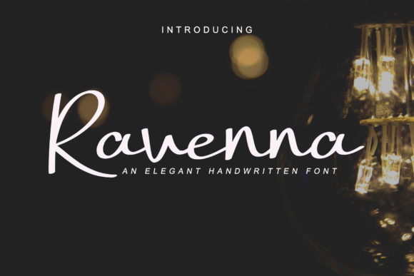 Ravenna: A Script Font for Elegant Branding