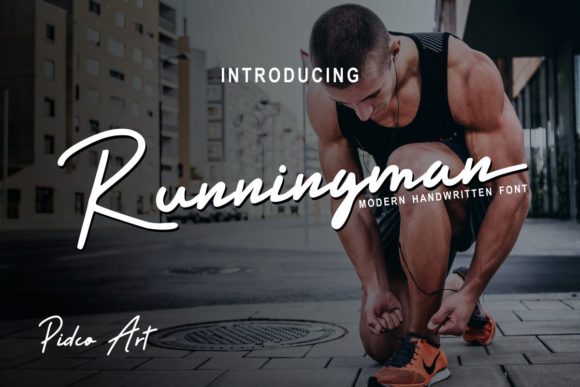 Runningman Font: Modern Handwritten Style