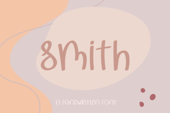 Smith Font: Handwritten Elegance for Crafters