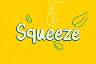 Squeeze: A Whimsical Font for Editorial Design