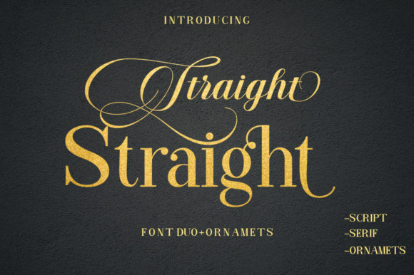 Straight: A Font for Elegant Web Design