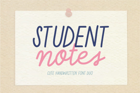 Student Notes Font Review