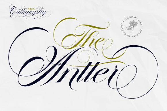 The Antter: A Script Font for Elegant Branding